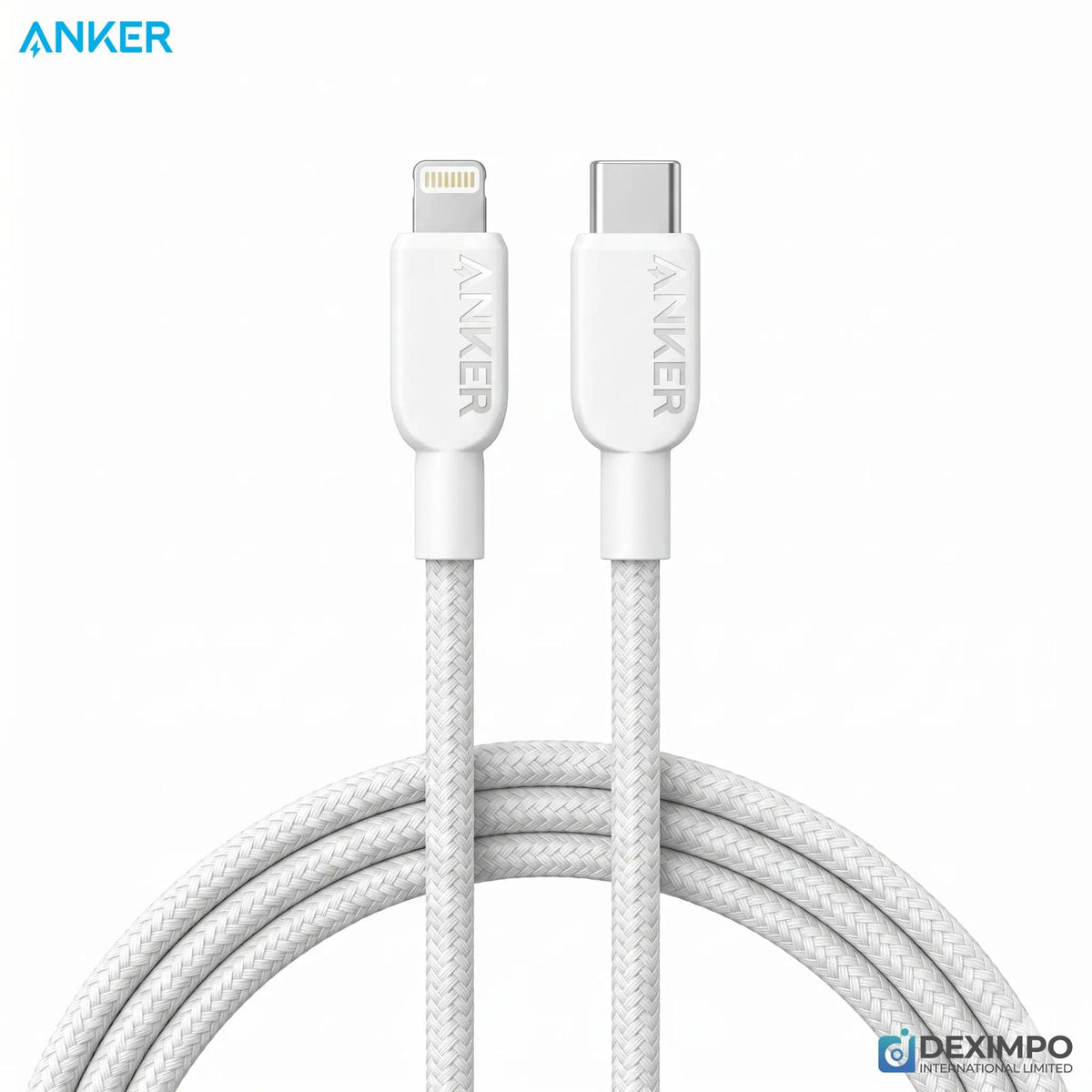 Anker braided USB-C to Lightning cable