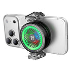 Hoco GA6 cooler mounted on a phone