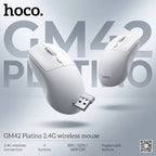 Hoco GM42 Platino wireless mouse