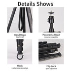 Jmary Tripod KP-2208 Professional Tripod With Mobile Holder