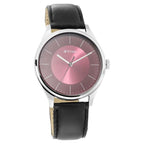 Titan Workwear NP1802SL05 Men's Urban Edge Lustrous Maroon Dial Leather Watch