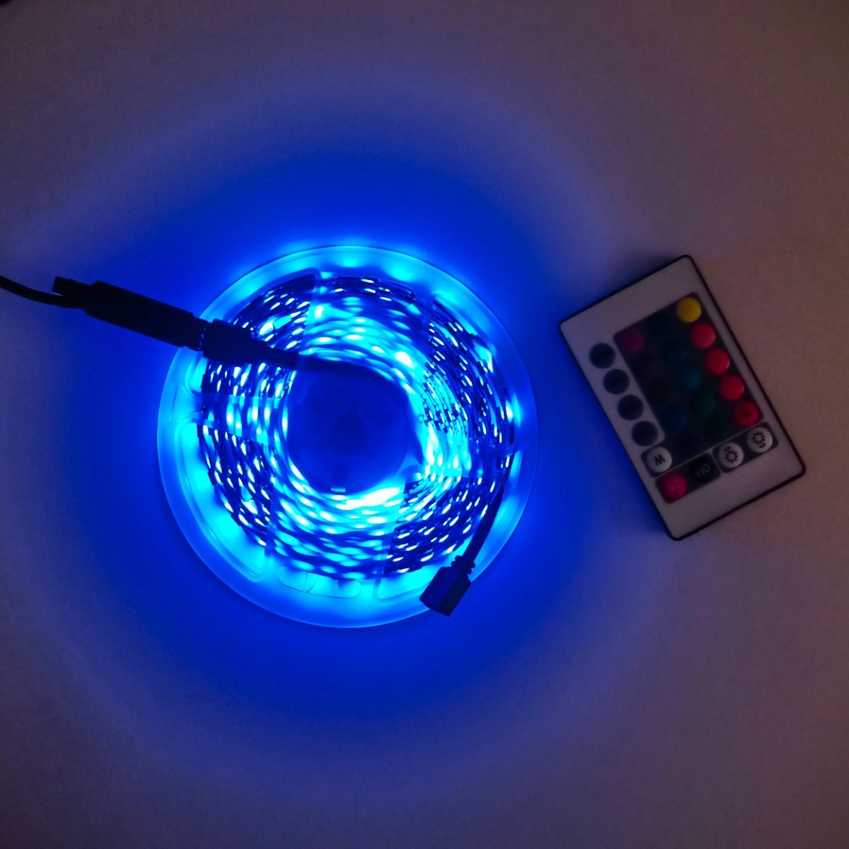 GearUP SL50 RGB LED Strip Light with Remote (5 Meter, Non-Waterproof)