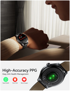 JOYROOM JR-FC2 Pro Classic Series Smart Watch -  Moonlight Silver