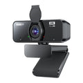 GearUP K450 2K 4.0MP HD USB Webcam with Privacy Cover & Built-in Mic
