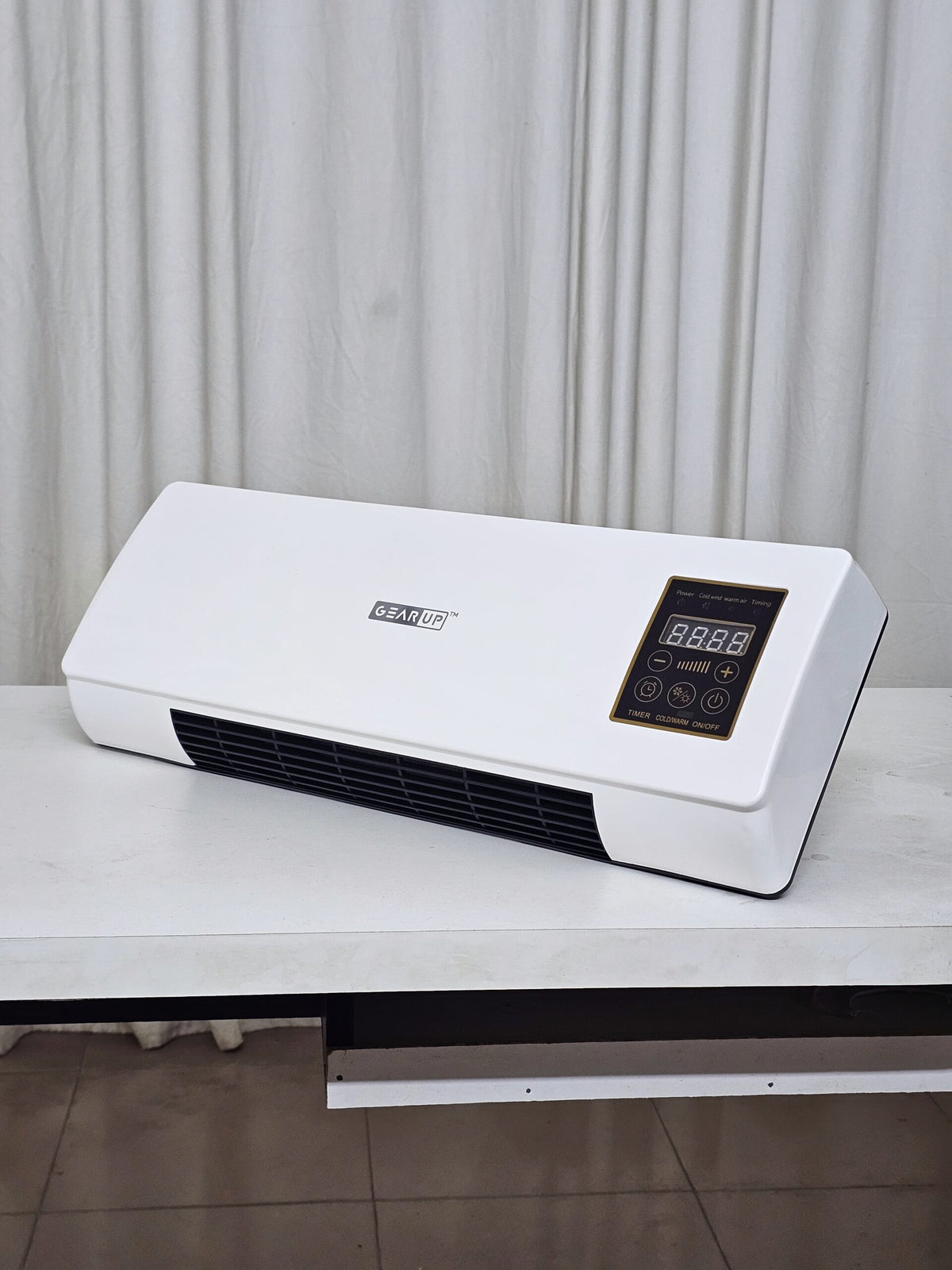GearUP Remote Controlled AC Style Room Heater – 1800 Watts, Wall or Table Mount