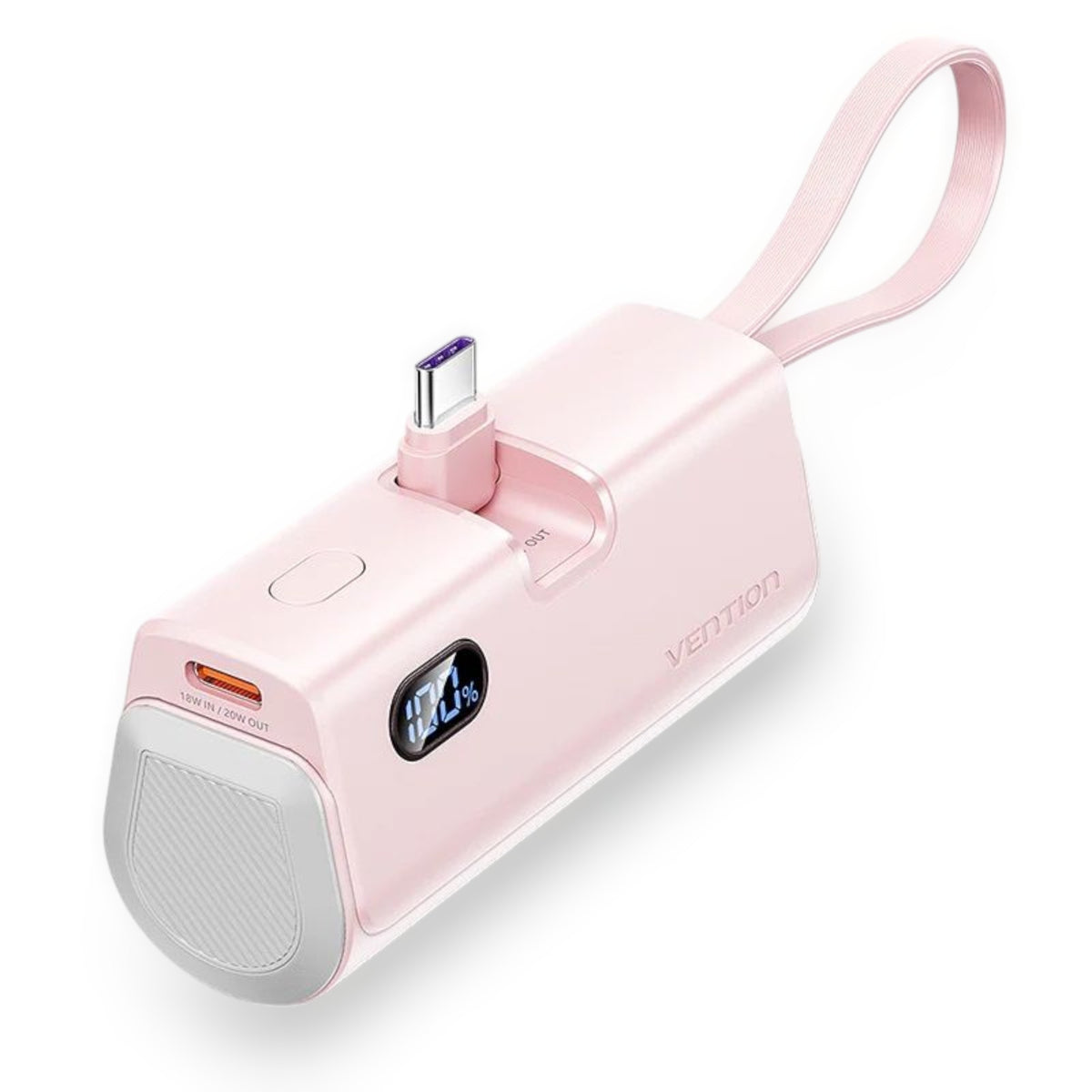 Vention 4800mAh Power Bank 22.5W - Pink