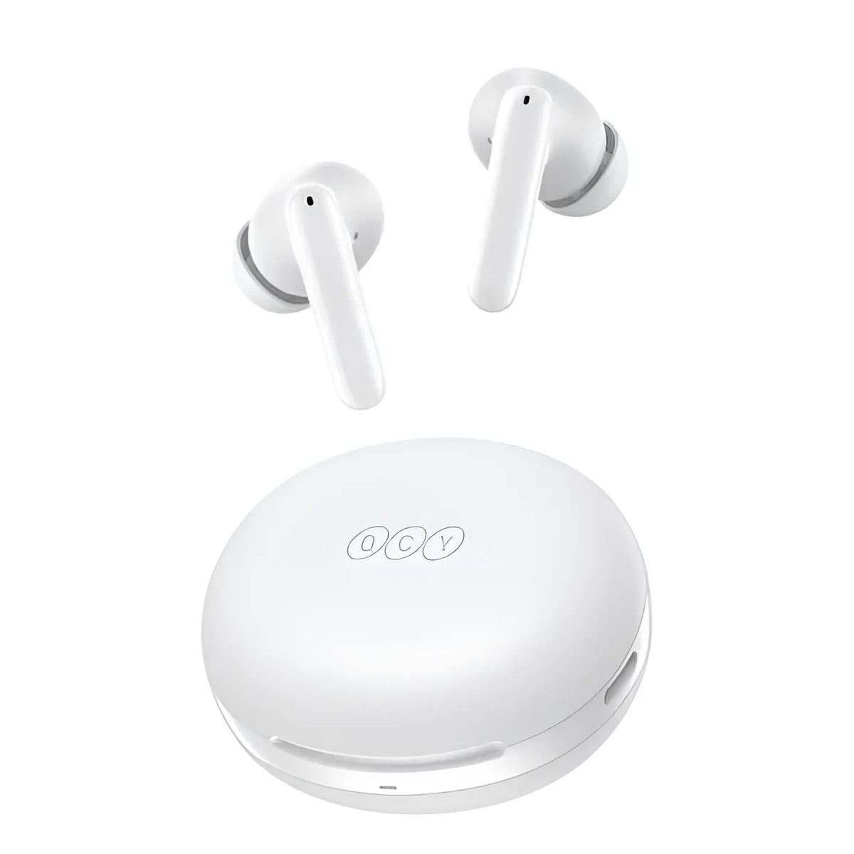 QCY T13 ANC 2 Truly Wireless Earbuds - White Color