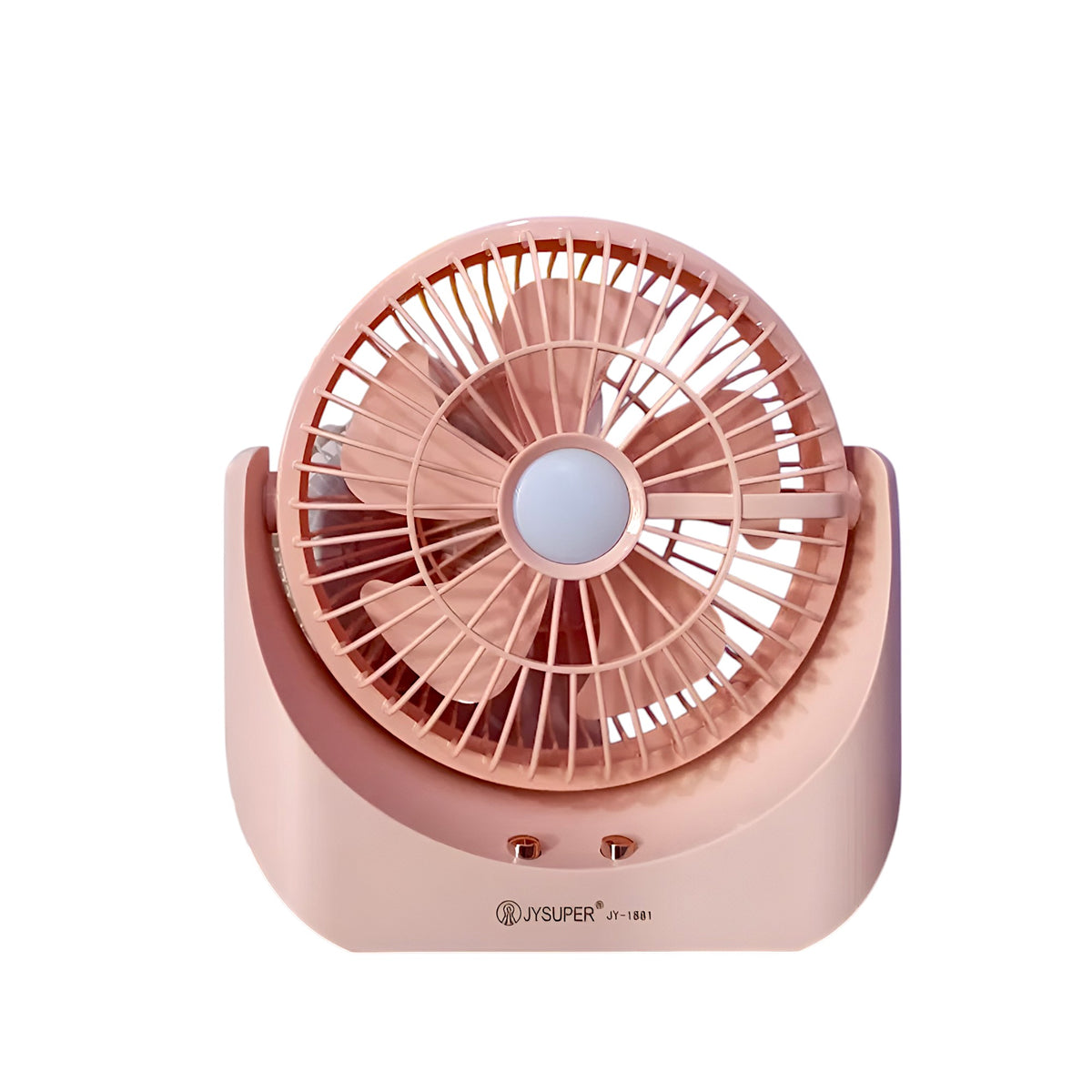 JYSUPER JY-1881 Portable USB Mini Fan with LED Light