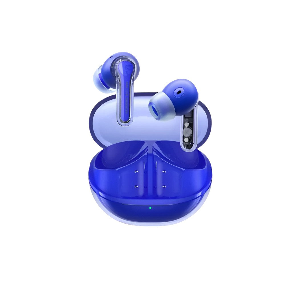 SoundPEATS Clear True Wireless Earbuds - Blue