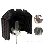 XTUGA Microphone Isolation Shield with Pop Filter