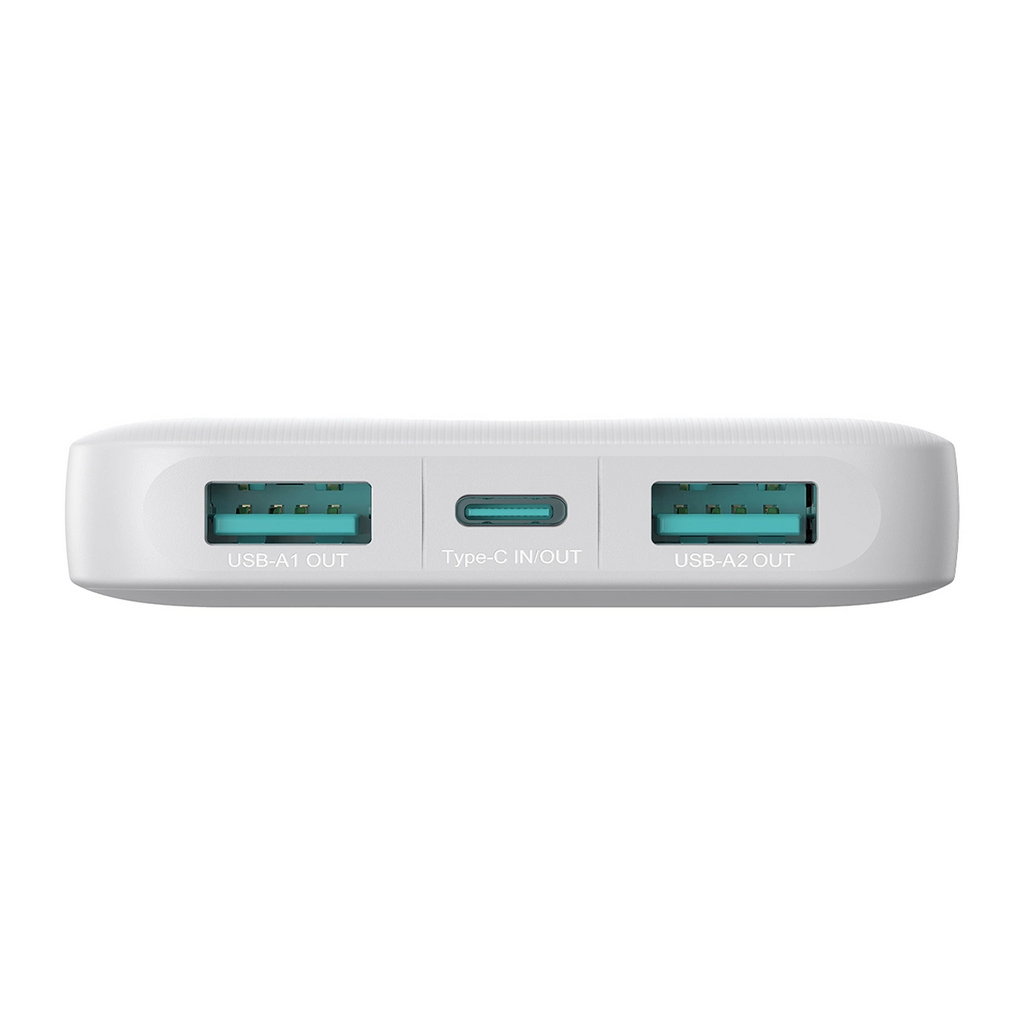 JOYROOM JR-PBF12 2.4A LED Power Bank 22.5W 10000mAh - White