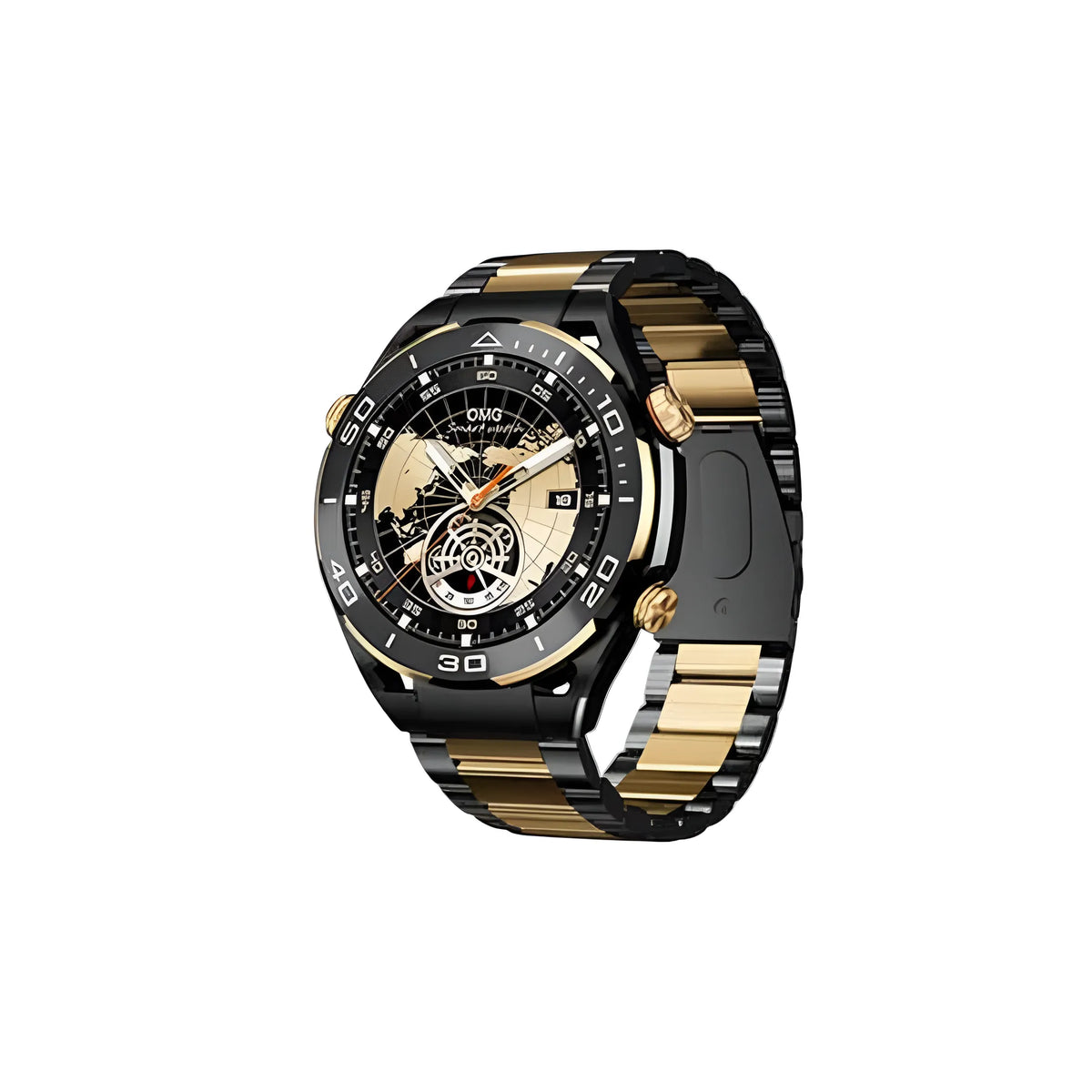 Remax Watch 17 Bluetooth calling Smartwatch -(Black/Gold)