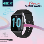 Geeoo W12 Bluetooth Calling Smart watch - Black