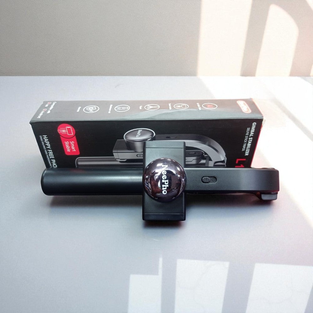 NeePho L13 3‑Axis Gimbal Stabilizer & Selfie Stick Tripod