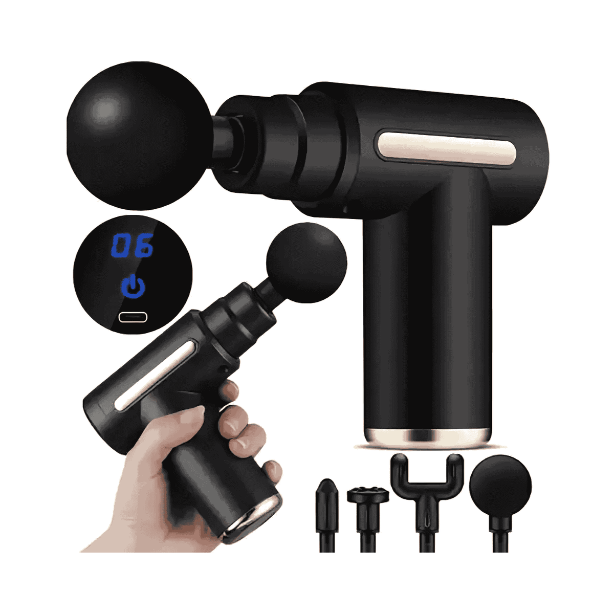 SL-720 Deep Tissue Massage Gun