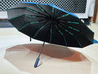 Premium 12-Ribs Automatic Dual-Person Umbrella with Fiber Handle