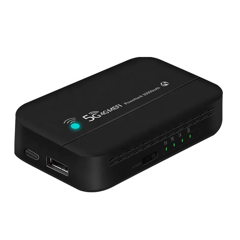 PW100 4G LTE Pocket Wi-Fi Router with 10000mAh Bettery – 300Mbps