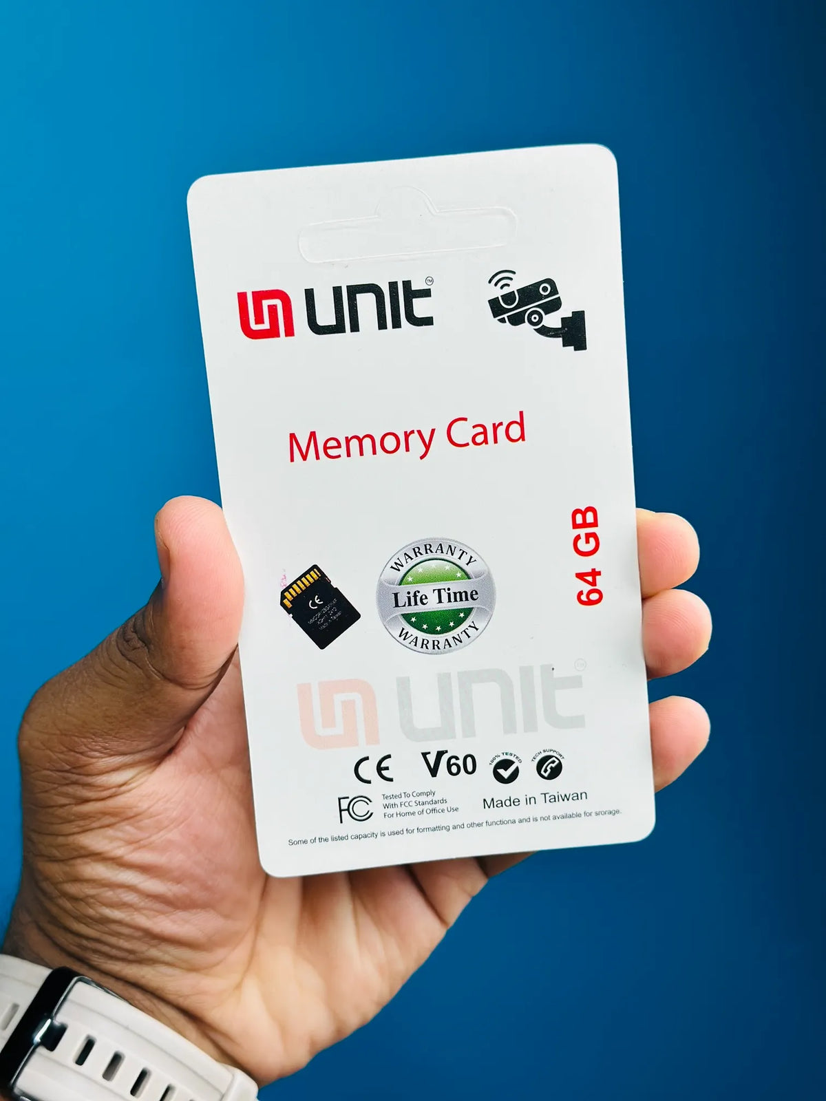 UNIT 64GB Memory Card Class 10 Memory Card Full HD Video