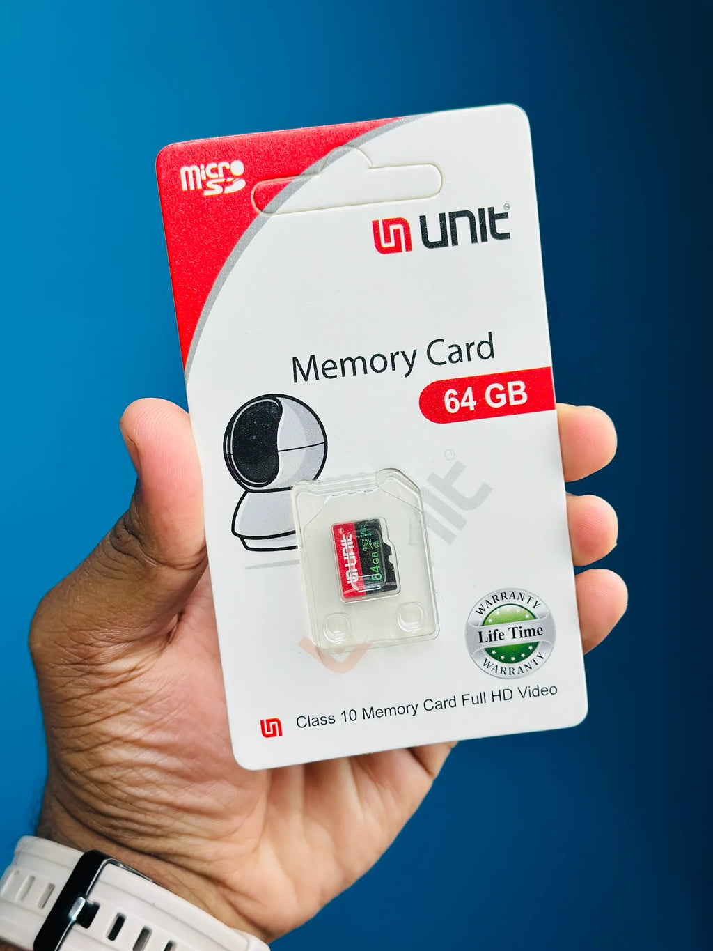 UNIT 64GB Memory Card Class 10 Memory Card Full HD Video