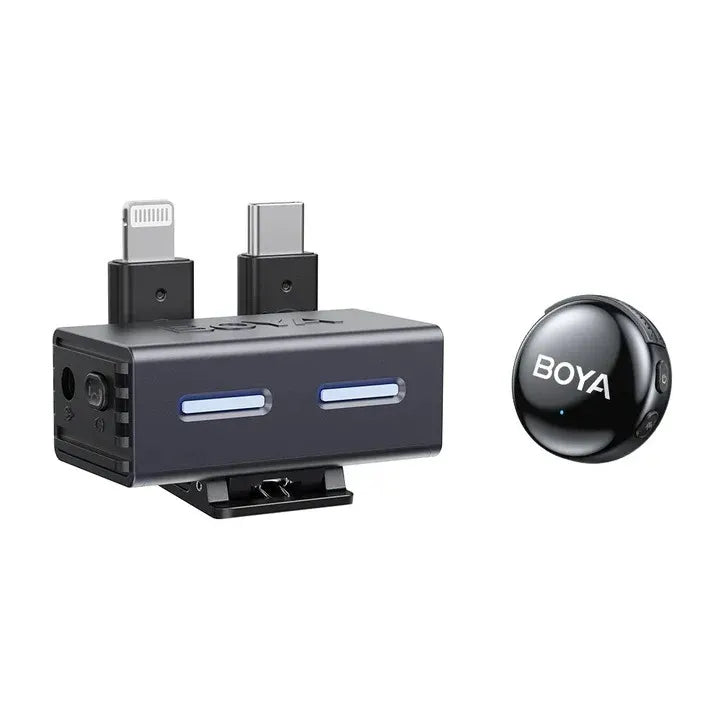 BOYALINK 3 AI-Powered Button Sized Wireless Microphone