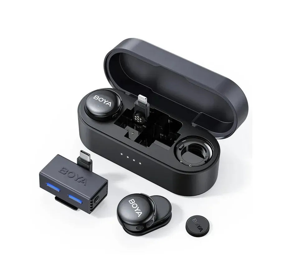 BOYALINK 3 AI-Powered Button Sized Wireless Microphone
