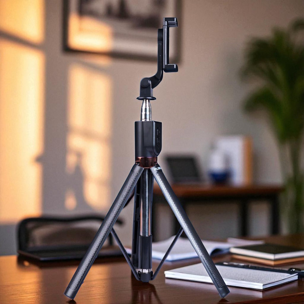 Plokama K9 Pro Double LED Selfie Stick Tripod