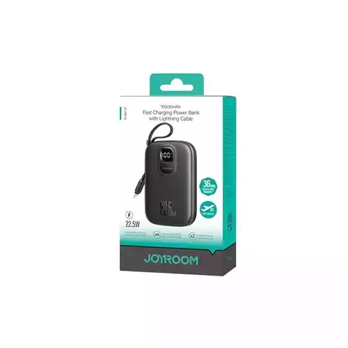 Joyroom JR-PBF18 22.5W Powerbank 10000mAh With Lightning Cable