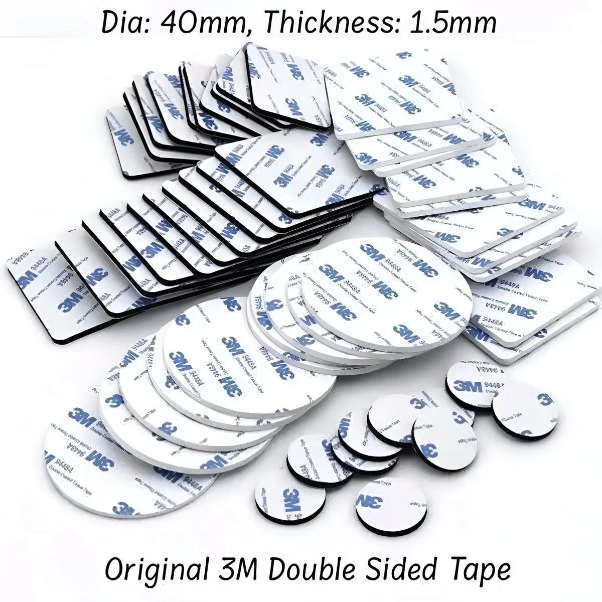 3M Double-Sided Adhesive Tape (40mm, 1.5mm) - 1 Pcs