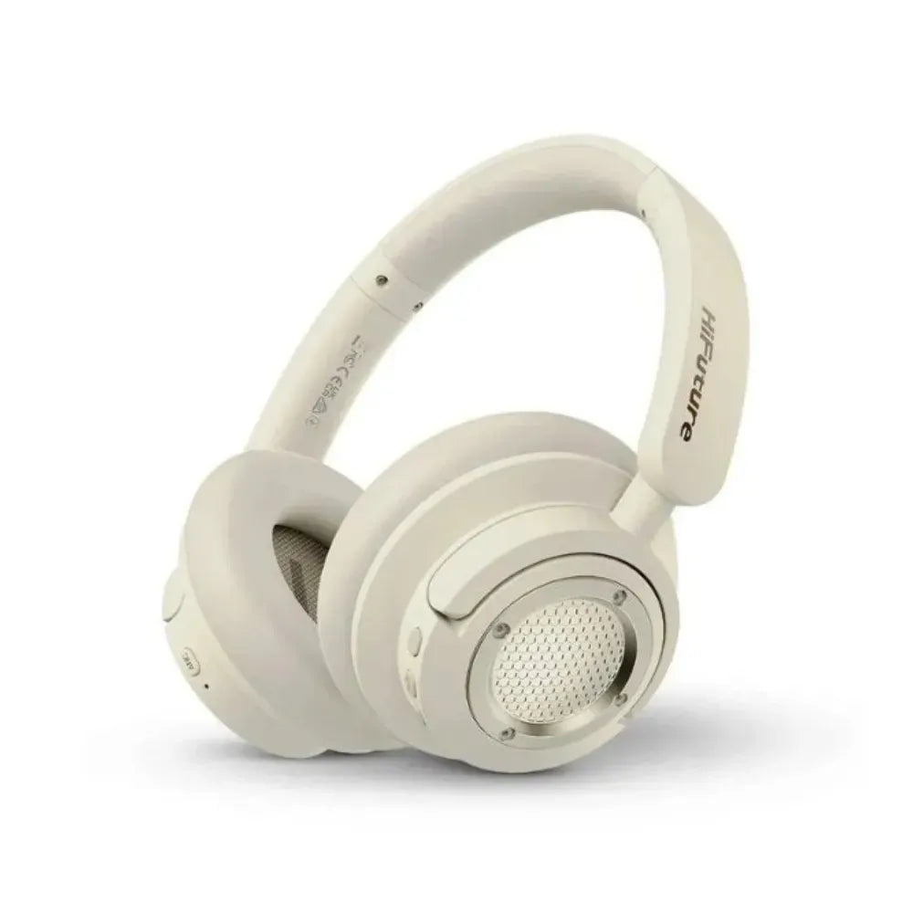 HiFuture Future Tour X Hybrid Anc Overhead Headphones - Beige