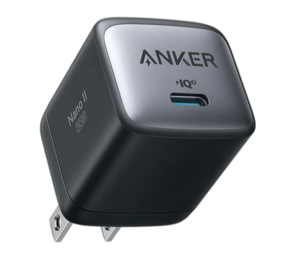 Anker 313 GaN 30W Type-C Fast Charger PIQ 3.0 - Black color