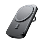 Joyroom JR-W030 20W 6000mAh Magnetic Wireless Power Bank with Ring Holder- Black Color