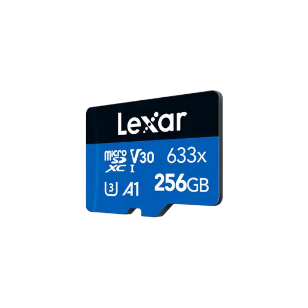 Lexar High-Performance 633X Micro SD Card - 256GB