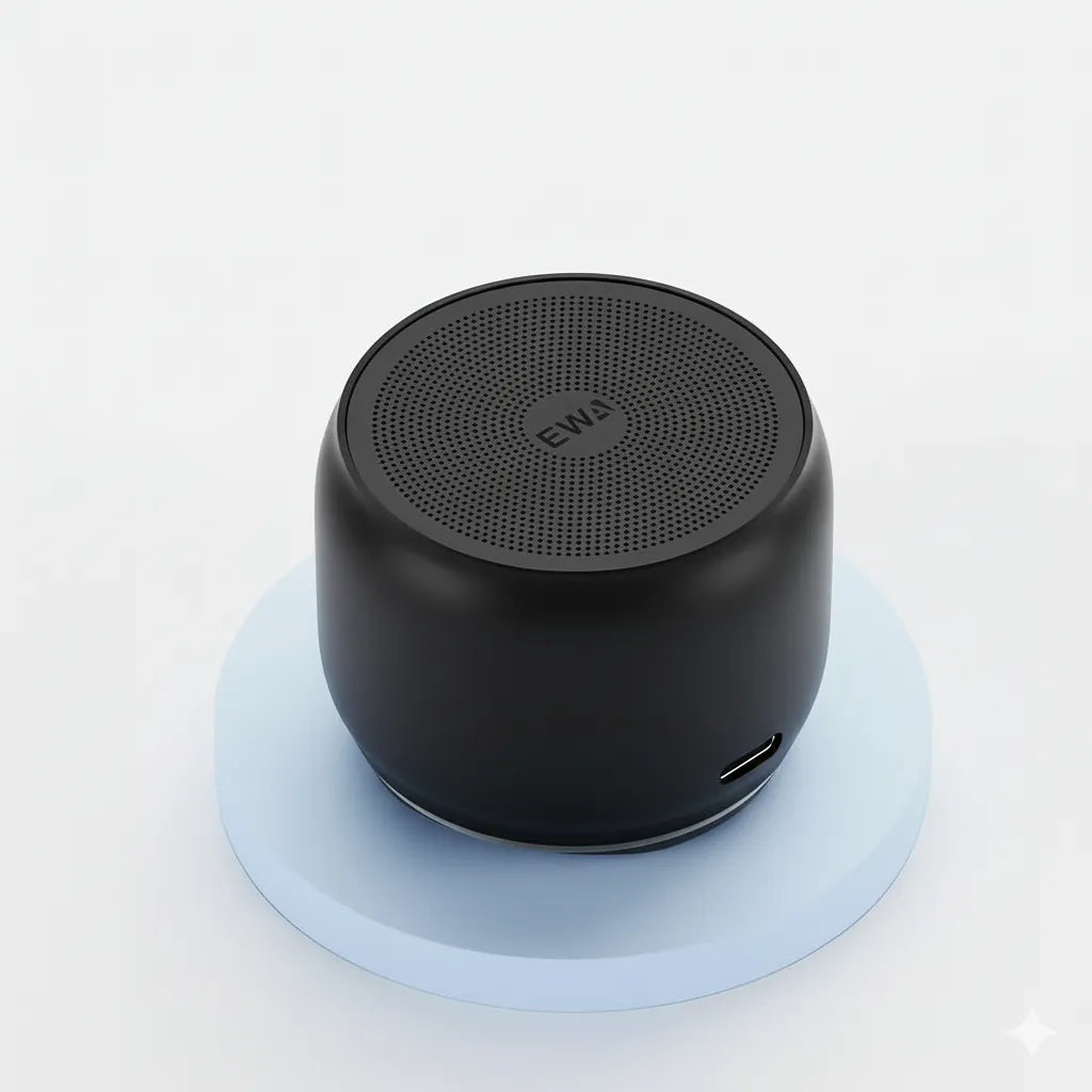 EWA A126 Mini Bluetooth 5.0 Portable Speaker - Black