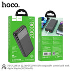 Hoco MMJ23 Resolute 22.5W Fast Charging Power Bank - 20000mAh