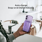 Momax 1-Power Pass Soda Pop Magnetic Wireless Power Bank 10000mah - Pink