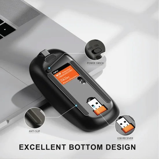 Inphic M1P Ultra Slim 2.4G Wireless Mouse