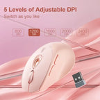 Inphic DR801 Tri-Mode Wireless Mouse