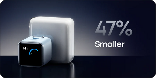 Anker Nano 45W GaN Fast Charger with Smart Display (A121D)