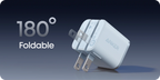 Anker Nano 45W GaN Fast Charger with Smart Display (A121D)