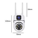 V380 Dual Lens PTZ 2+2mp Wifi Smart Camera