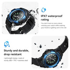 HOCO E112 Kids Quartz Watch with Smart Anti-Lost Tracker (Find My Network) - Black