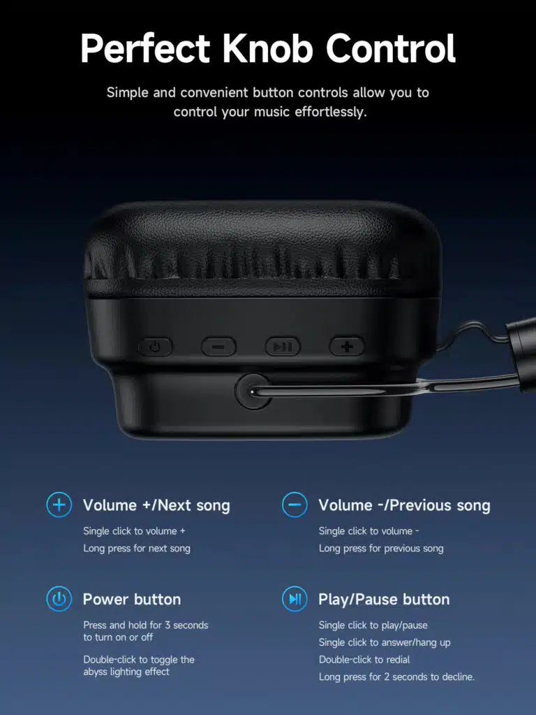 Hoco W72 Mirror Wireless Headphones