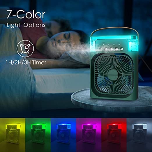 Extonic Air Cooler Fan (ET-C702) - Green Color