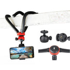 Combo! Octopus Tripod With Ball Head- Best For DSLR Or Smartphone Vlogging & Table Stand with mobile tripod