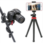 Octopus Tripod With Ball Head- Best For DSLR Or Smartphone Vlogging & Table Stand without mobile tripod