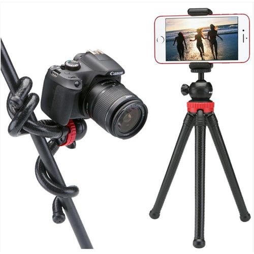 Combo! Octopus Tripod With Ball Head- Best For DSLR Or Smartphone Vlogging & Table Stand with mobile tripod